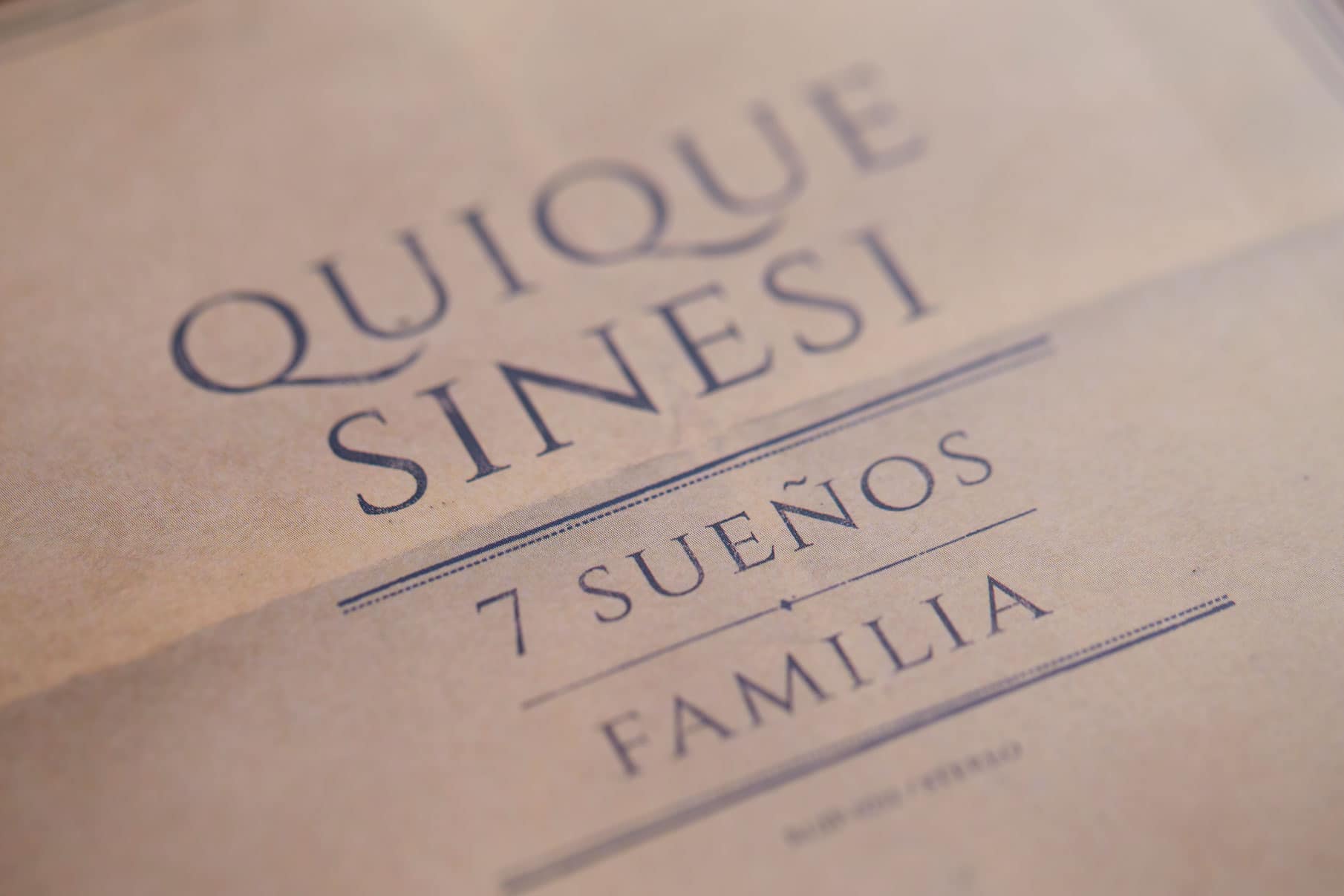 7 Suenos + Familia / Quique Sinesi - CD Cover 5