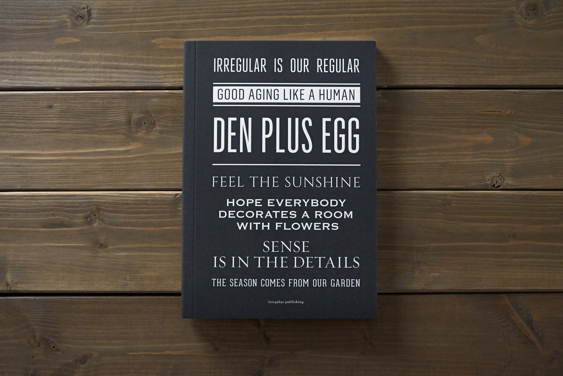 DEN PLUS EGG BOOK - Concept Book 2